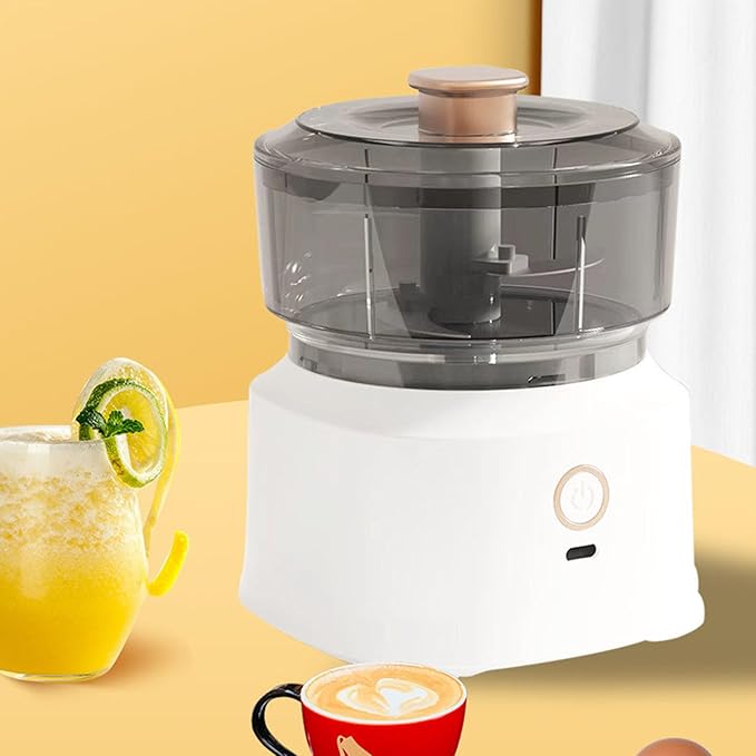 DAUERHAFT Electric Food Chopper and Food Grinder for Vegetables Multifunctional Kitchen Appliance White Compact Tool electric food chopper food processor small Food Processors