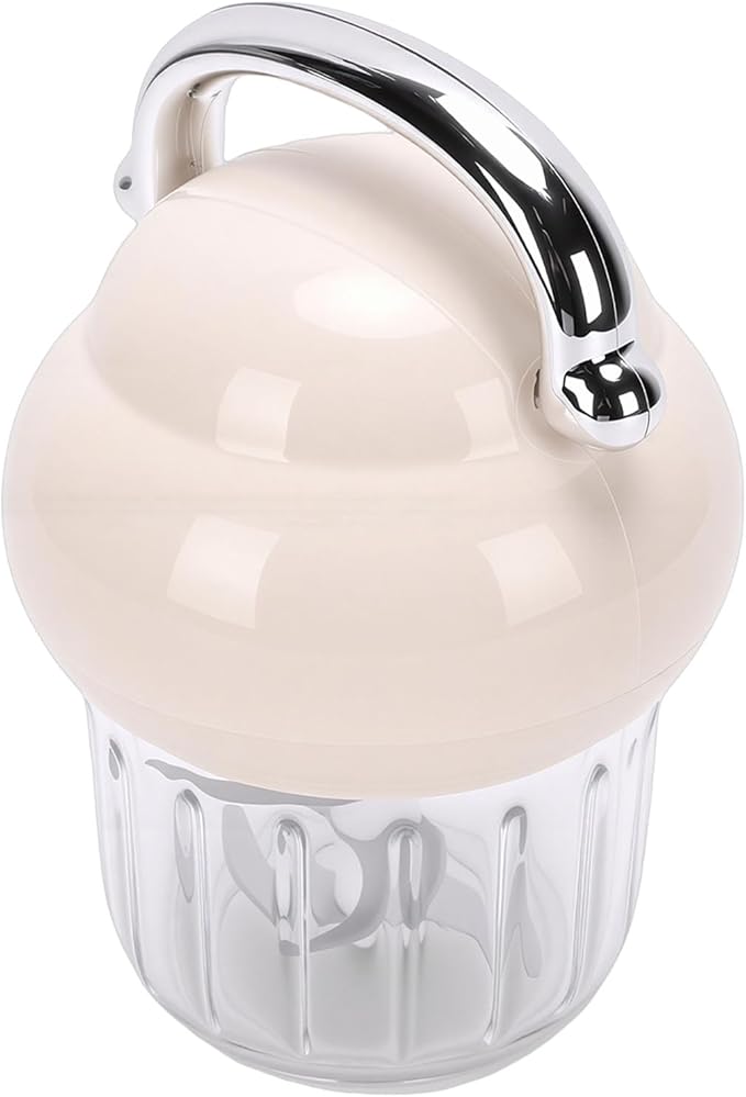 Bewinner Rechargeable Garlic Chopper 350ML | Cordless Electric Food Processor 21000 RPM for Baby Food and Veggies