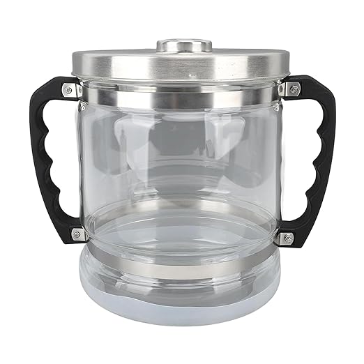 Countertop Distiller Replacement Container Large Capacity Distilled Water Collector Glass Filter Pitcher Replacement Glass Bottle for Distillers