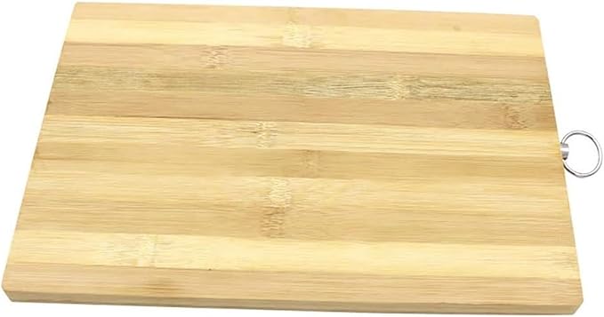 Cutting Board Bamboo Cutting Board Wooden Butcher Block for Turkey, Meat, Vegetables, BBQ, Over The Sink Chopping Kitchen Tools