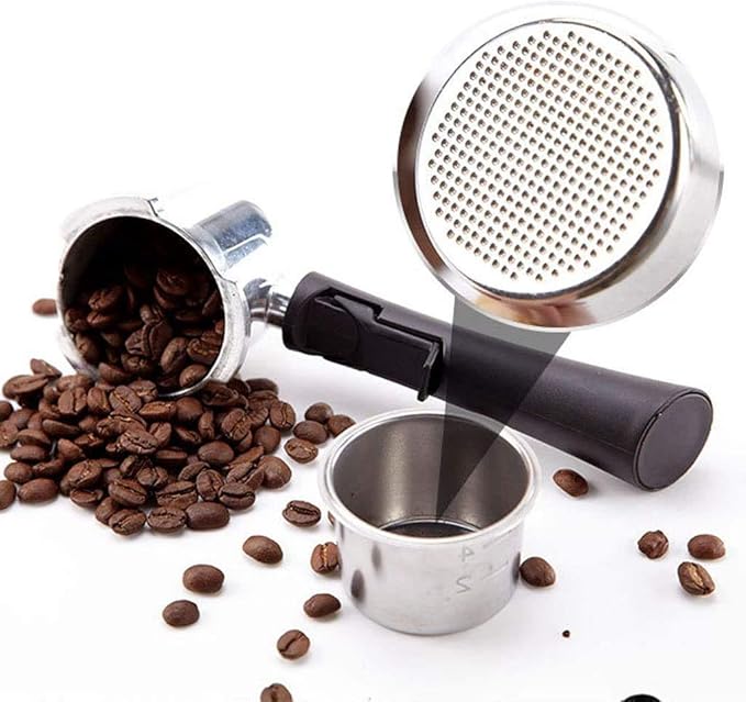 5Bar Coffee and Cappuccino Machine Milk Frother Espresso Maker with Steamer Black