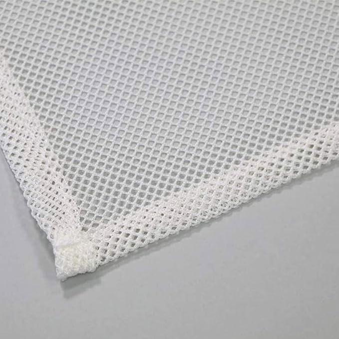 Japanese Rice Cooker Net Sushi Rice Net Mesh Polyester Napkin Reusable Made in Japan (L Size (40"x40")) White