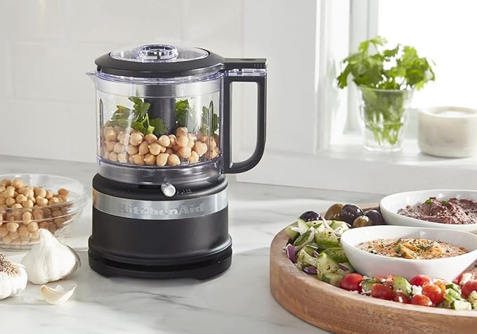 KitchenAid 3.5-Cup Food Chopper, medium, Matte Black (Pack of 2)