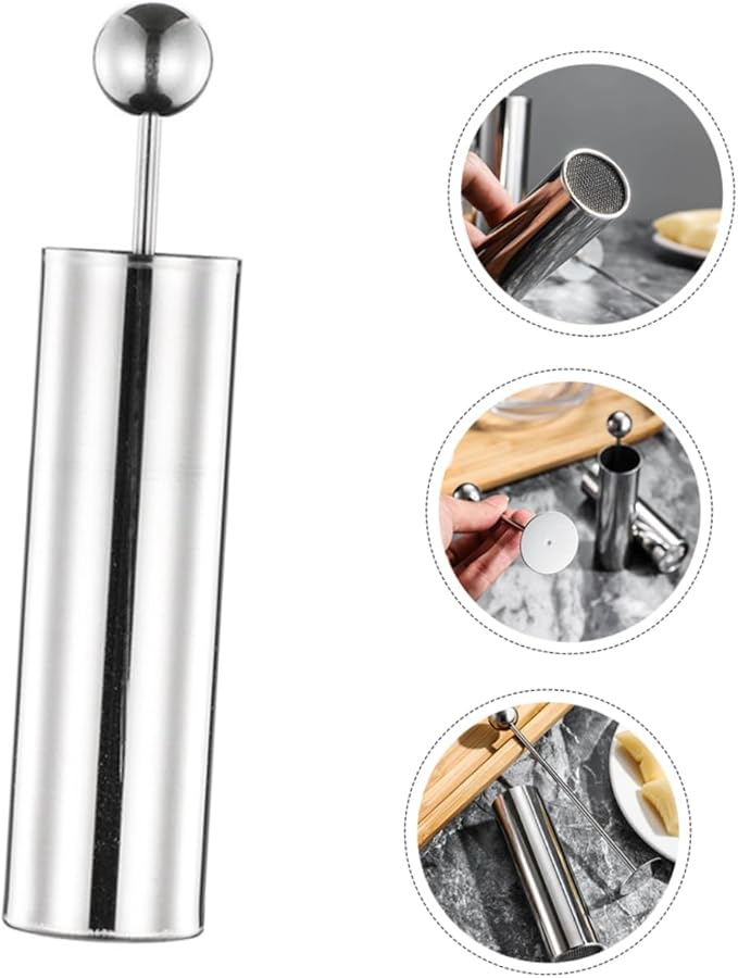 GLEAVI 2 pcs Stainless Steel Tofu Cutter Mold Chrysanthemum Design Tofu Press Maker for Preparation Cheese and More Kitchen Tool for Convenient Use