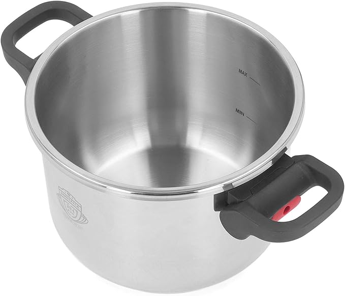 Multi Cooker, 6L Electric Pressure Cooker Efficient and Quick Cooking with Foldable Handle for Home