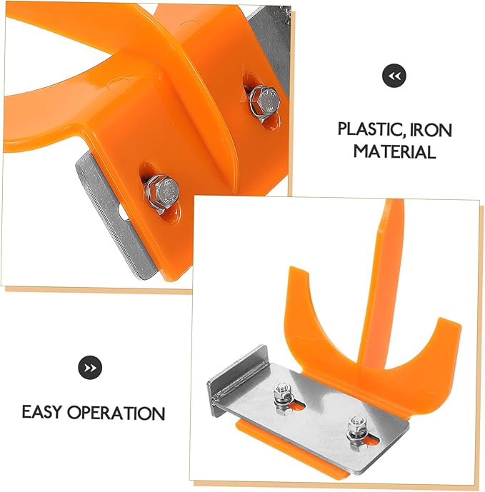3sets Compact Orange Peeler Tool Replacement Peeling Accessory for Electric Juicer Series Easy to Clean for Home Use Effortless Peel Removal