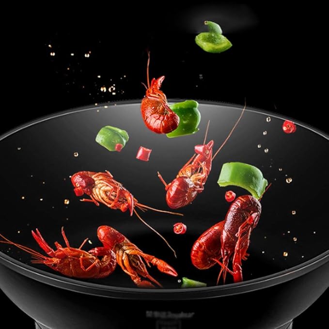 Electric Wok Electric Frying Pan Household Electric Cooker Cast Iron Cooking Cooking Steaming Stew Integrated Electric Cooker