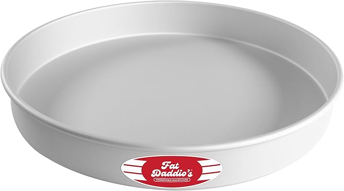 Fat Daddio's Round Cake Pan, 15 x 2 Inch, Silver
