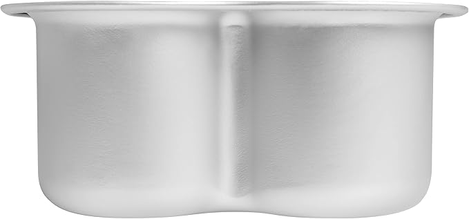 Fat Daddio's PHT-63 Anodized Aluminum Heart Cake Pan, 6 x 3 Inch