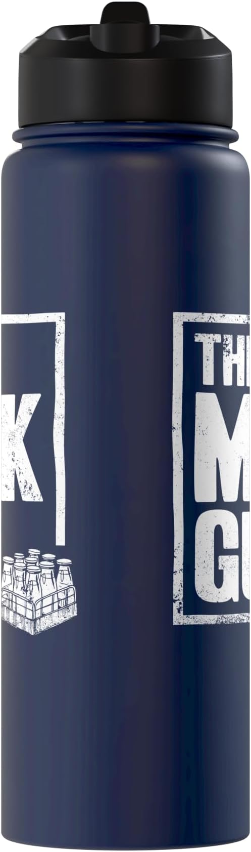 The Milk Guy Proud Milkman Dairy Farmer Life Stainless Steel Insulated Water Bottle
