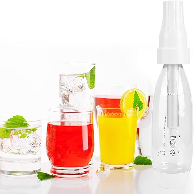 Portable Soda Water Maker, Household Bubble Soda Water Machine, Homemade Carbonate Beverage Drink Maker, Sparkling Drink Machine for Home, Bar, Restaurant