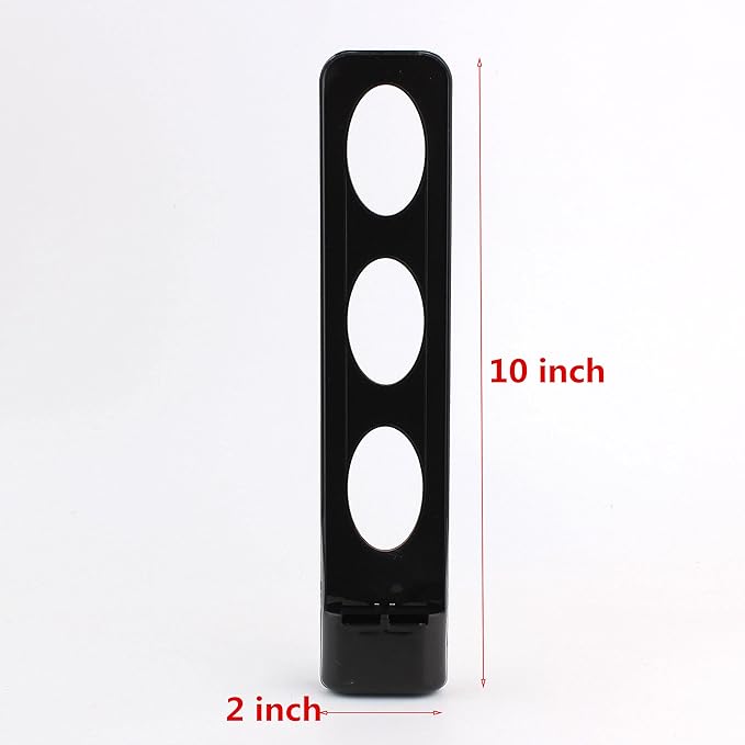Replacement Parts Water Filter Holder with 3 Pack Charcoal Water Filters,Compatible with cuisinart Coffee Maker (black)