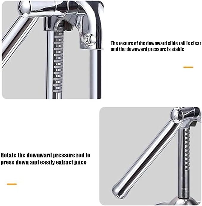 Stainless Steel Manual Juicer Handheld Vegetable Fruit Orange Juice Maker Home Squeezer Extractor Citrus Press Kitchen Tools