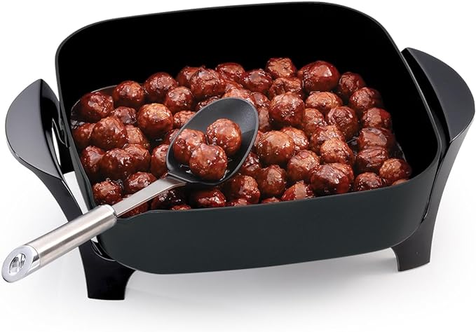 Presto 07117 12" Electric Skillet with glass cover