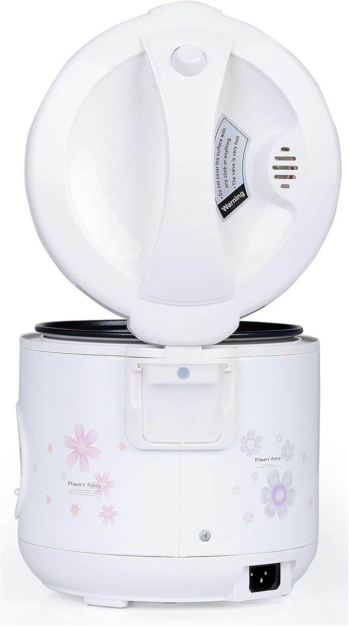 TAYAMA Automatic Rice Cooker & Food Steamer 8 Cup, White (TRC-08RS)