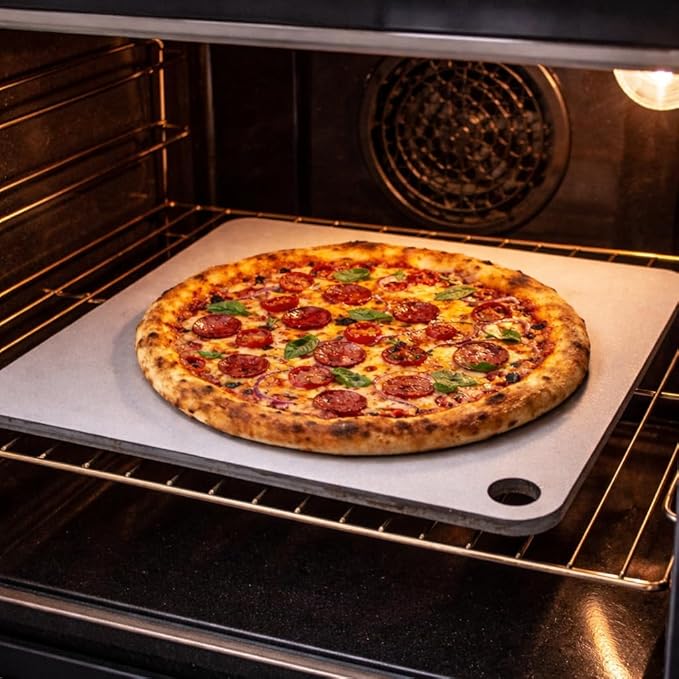 16" x 16" Pizza Steel, Deluxe Thickness Baking Steel for Homemade Pizza and More, Multipurpose Cooking Steel Plate for Ovens and Grills, Made in USA