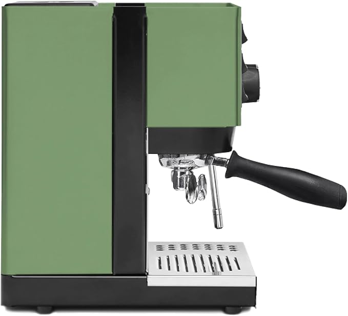 Rancilio Silvia Espresso Machine | 58mm | 2L Reservoir | 0.3L Heat Exchanger | (Sage Green)