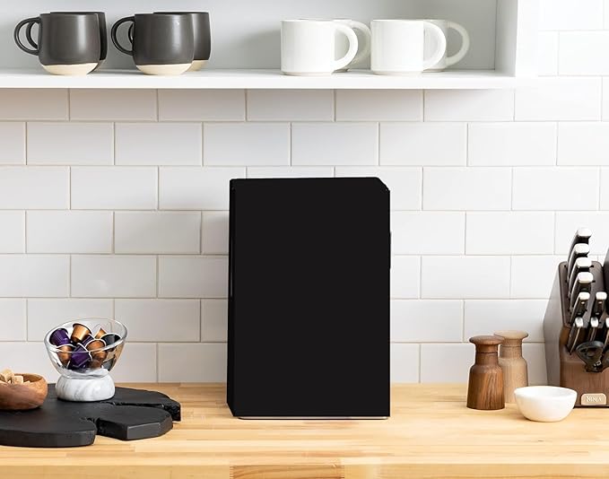 AF-WAN Coffee Maker dust Cover ,Waterproof,UV resistant,Compatible with Ninja CFN601 Espresso & Coffee Barista System/Ninja CM401 Coffee Maker/for Cuisinart Coffee Maker SS-16 (Black), Suitable