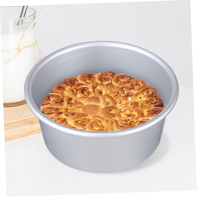 Unomor Round Cake Molds Set Baking Pans Cake Tin Liners Non-stick Oven Safe Multi-function for Home Commercial Use