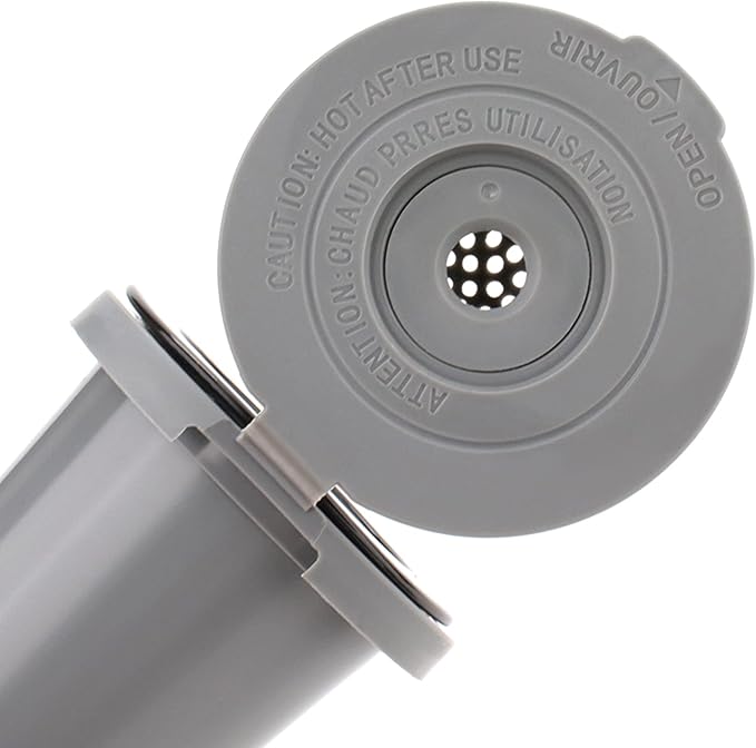 Reusable Filter Cup for Cuisinart, Gray (2 Pack)