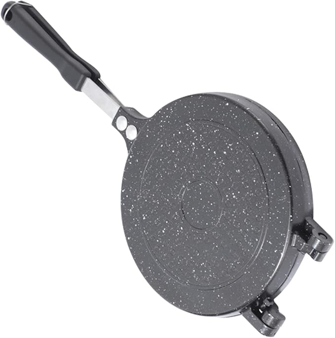 Double Sided Frying Pan Nonstick Pancake Pan Maker Easy to Aluminum Alloy for Home Kitchen Breakfast,Hot Maker with Cool Handle,Designed for Busy Individuals (2)