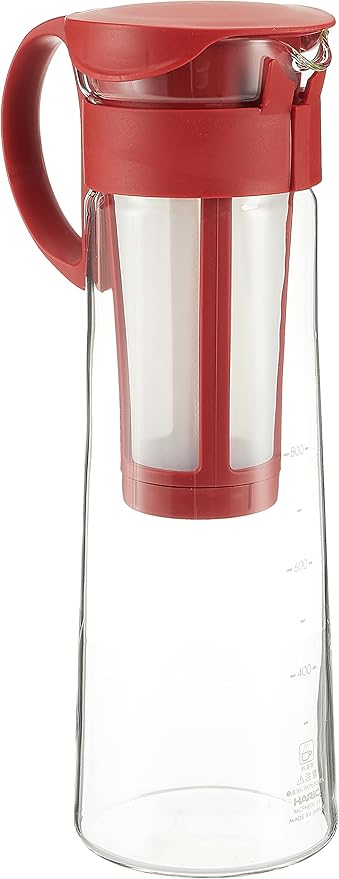 Hario "Mizudashi" Cold Brew Coffee Maker, 1000ml, Red