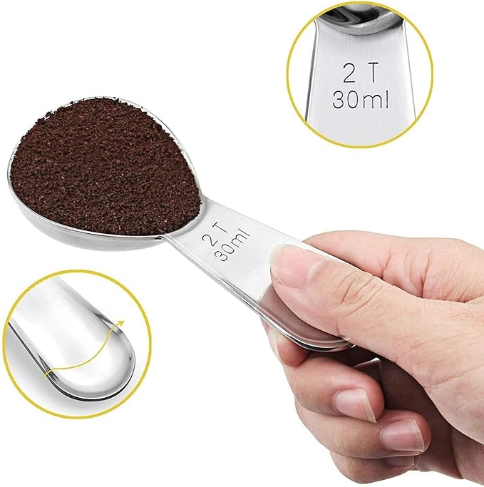 Coffee Scoop, Stainless Steel 2 Table Spoon 30ML