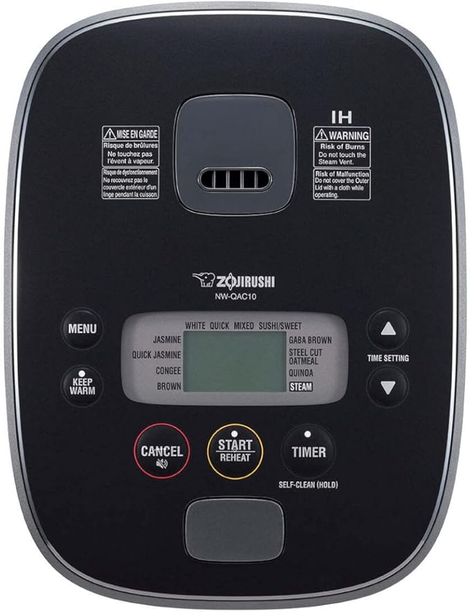 Zojirushi 5.5 Cup Induction Rice Cooker and 10 Cup Neuro Fuzzy Rice Cooker and Warmer Bundle