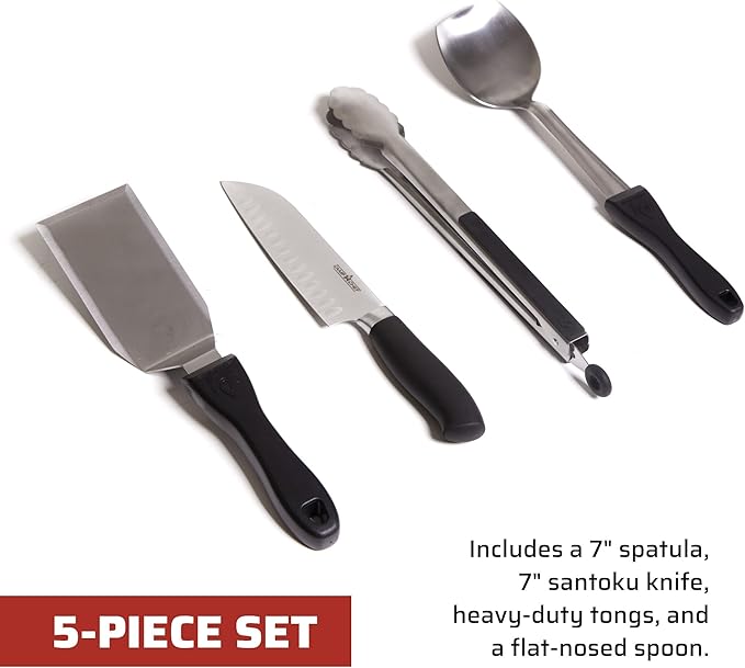 Camp Chef Cast All Purpose Chef Set (5-Piece)