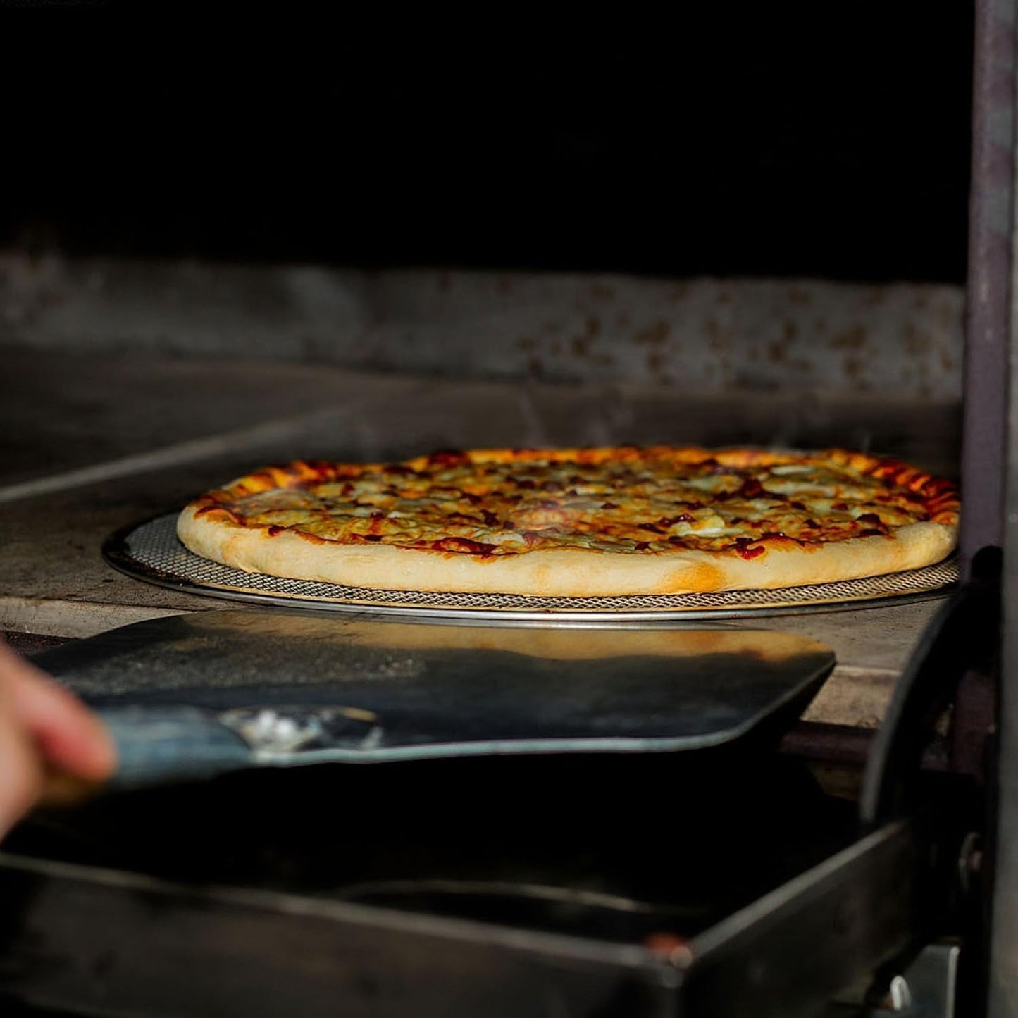 20-inch Aluminum Pizza Screen | Commercial Grade Pizza/Baking Screen for Oven | Pizza Baking Tray for Home And Restaurant | Round, Aluminum, 20-inch [1PK]