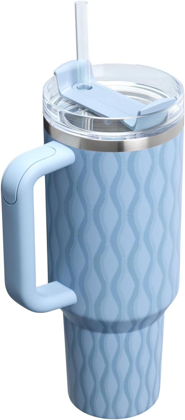 STANLEY The Quencher H2.0 FlowState™ Tumbler 40 oz / 1.18 L Slate Blue Drift