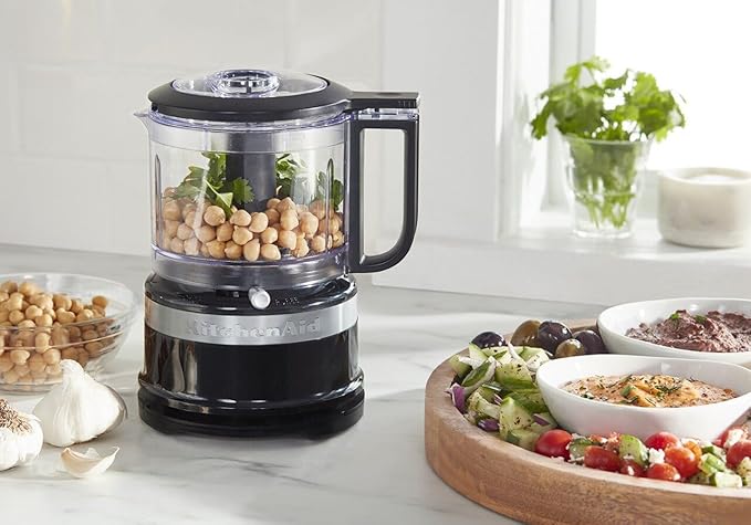 KitchenAid KFC3516OB 3.5 Cup Food Chopper, Onyx Black (Pack of 2)