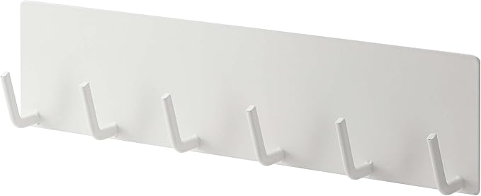 Yamazaki Industries 2437 Magnetic Kitchen Tool Hook Plate, White
