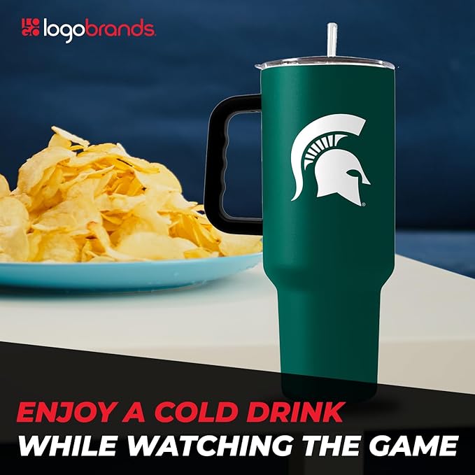 Logo Brands NCAA unisex-adult S40PT 40oz Handle Tumbler