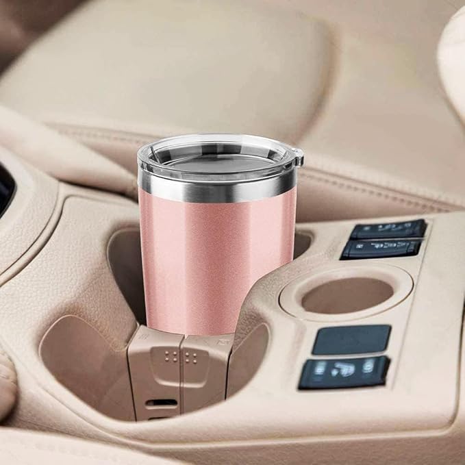 30oz Stainless Steel Travel Mug with Lid, 12 Pack Double Wall Vacuum Insulated Bulk Tumbler, Powder Coated Coffee Cup Suitable for Vehicle Cup Holders (Black)