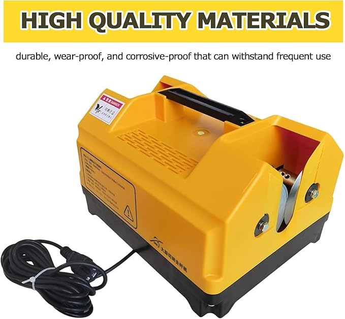 Electric Garlic Root Stem Cutter, Double Head Garlic Top Tails Remover Machine, Cut Beard and Roots