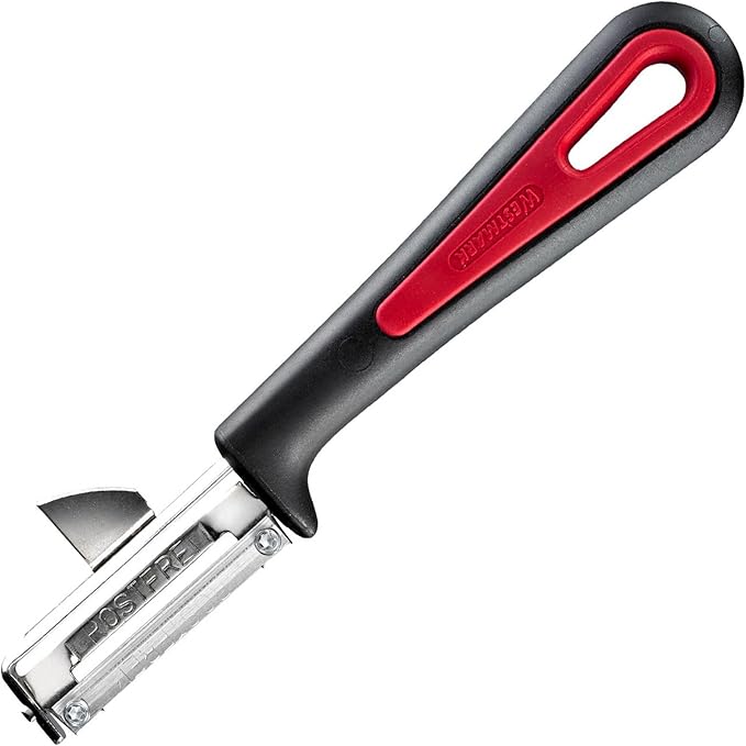 Westmark Germany Stainless Steel Swivel Vegetable Peeler (Red/Black)