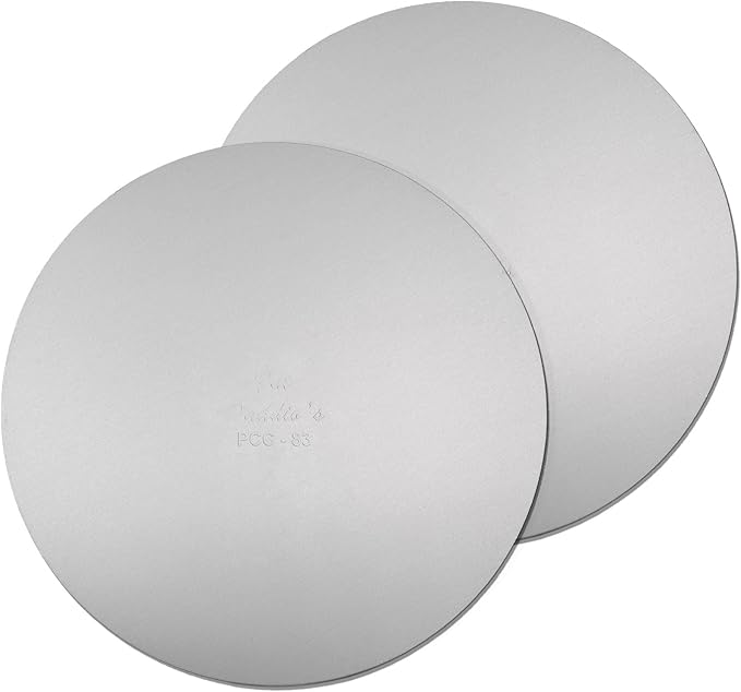 Fat Daddio's PCB-8PK Anodized Aluminum Replacement Bottom for 8 Inch Cheesecake Pan, Set of 2