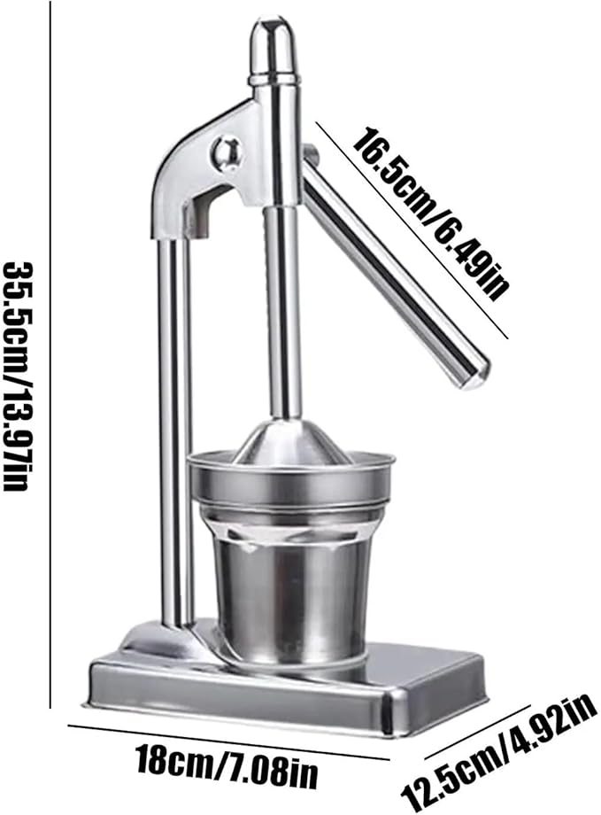 Stainless Steel Manual Juicer Handheld Vegetable Fruit Orange Juice Maker Home Squeezer Extractor Citrus Press Kitchen Tools