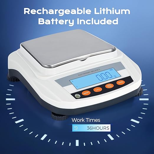 Bonvoisin Lab Scale Rechargeable Electronic Balance 3000gX0.01g Precision Analytical Balance Laboratory Balance Scientific Scale