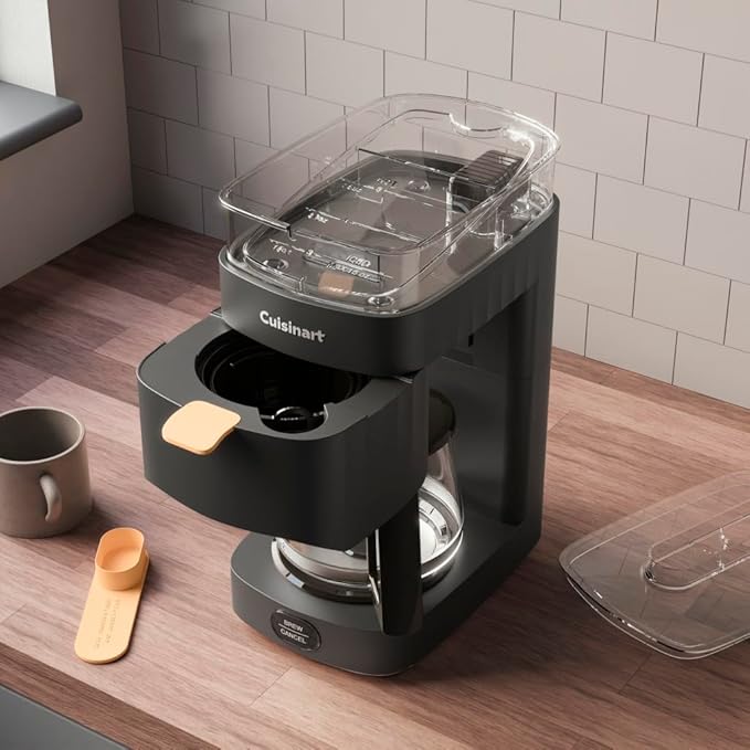 Cuisinart Soho™ 5-Cup Coffee Maker, 800 watts, Black, DCC-5BK