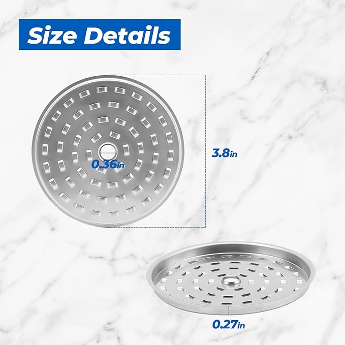 3.8″ Diameter 44199 Stainless Steel Percolator Basket Lid Cover for Presto 0281103 0281104 0281105 Percolator Coffee Pot Replacement Parts