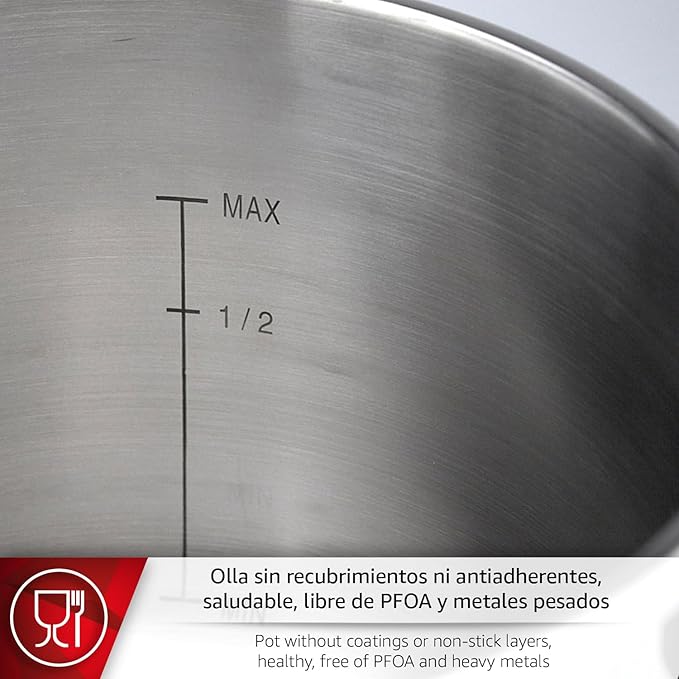 Magefesa Dynamic Pressure Cooker 18/10 Stainless Steel