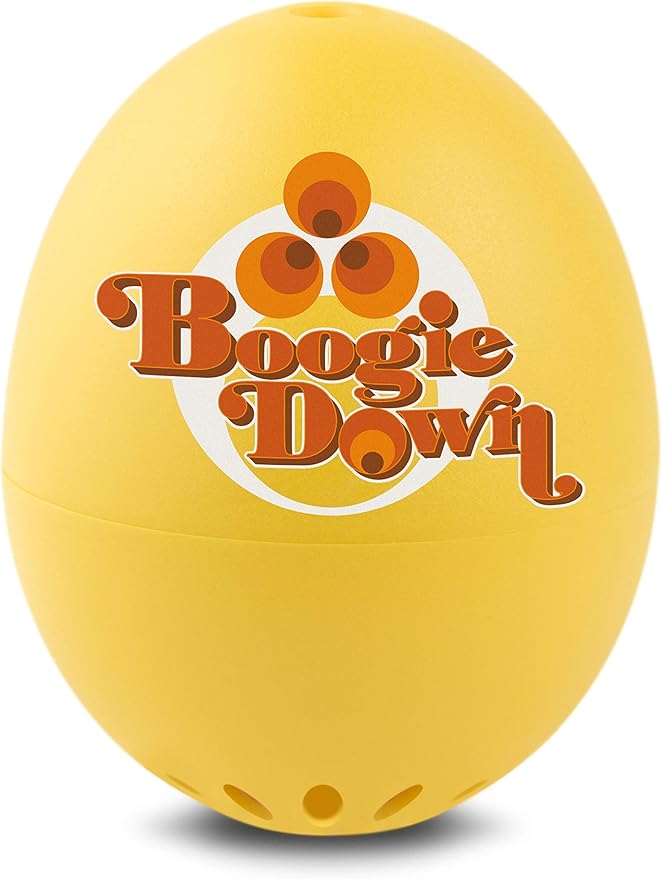 BrainStream 70s BeepEgg - Retro-Inspired Egg Timer with Musical Alerts, Temperature-Based Boiling for Soft, Medium, Hard-Boiled Eggs - Nostalgic Kitchen Gadget for Easy Cooking, German Made