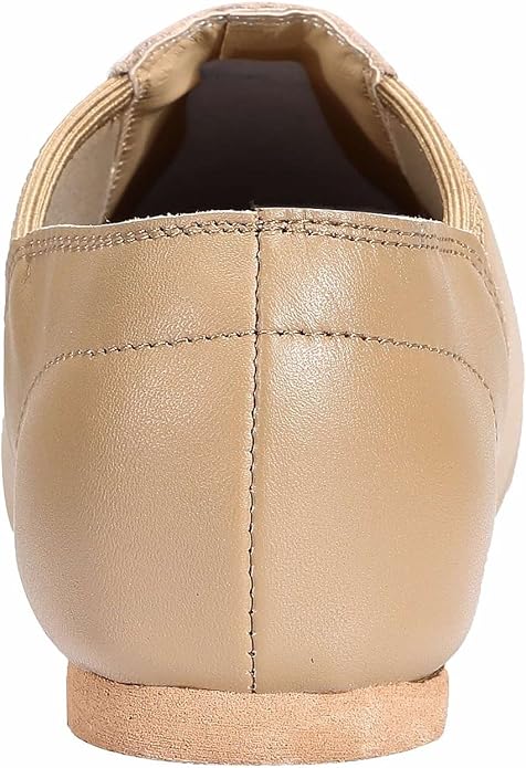 Dynadans Women's Leather Upper Slip-on Jazz Shoe