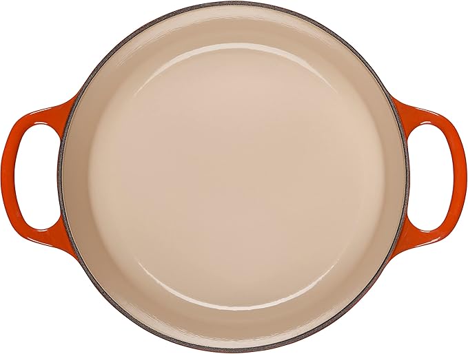 Le Creuset Enameled Cast Iron Signature Round Dutch Oven, 3.5 qt, Flame