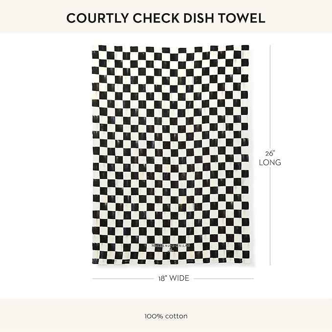 MACKENZIE-CHILDS Courtly Check Dish Towel