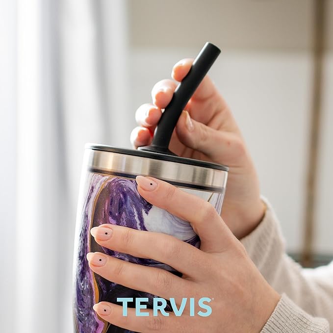 Tervis Traveler Star Wars - Stormtrooper Wordle Triple Walled Insulated Tumbler Travel Cup Keeps Drinks Cold & Hot, 30oz with Straw Lid, Stainless Steel