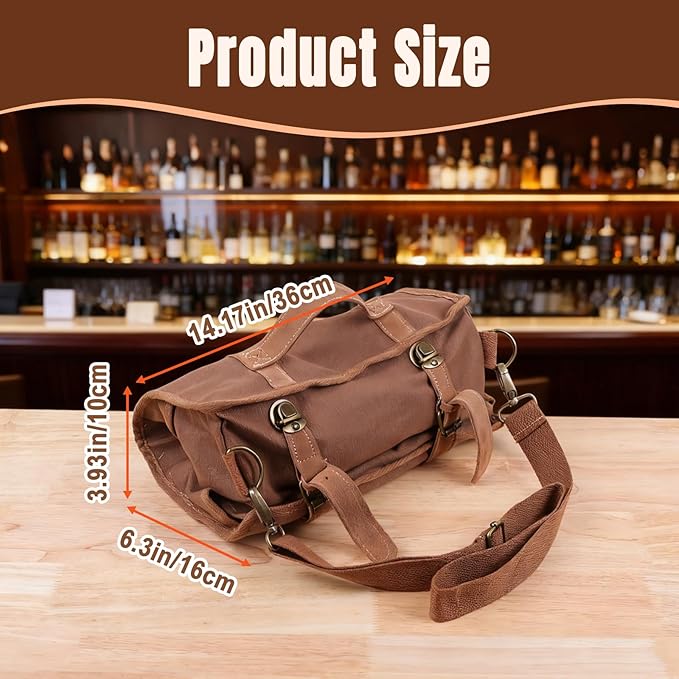 31Pcs Travel Bartender Kit–Bartending Kit with Bar Tools Bartender Accessories,Canvas Tool Bag–Professional Stainless Steel Bar Tools Set,Bar Set Cocktail Shaker Set for Home Cocktail Making,Camping