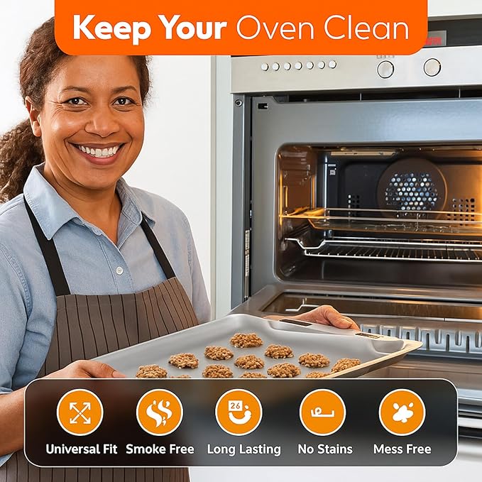 Stove Gap Covers Stainless Steel 2PC(0.08"–0.7"W,13.8"–27.5"L)+4PC Gas Burner Covers+2PC Oven Liners+30"(2x15") Silicone Magnetic Stove Shelf|Universal Gas Stove Accessory Bundle Bonus 3 Brushes